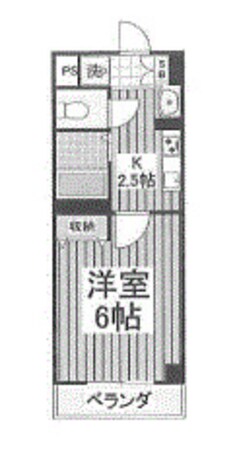 シャトール田口金沢八景の物件間取画像